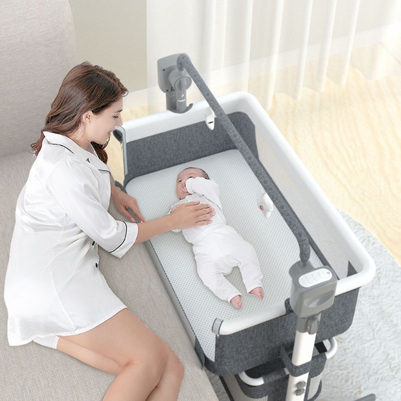 Steanny Baby Bed Electric Rocking Crib Automatic Cradle Newborn